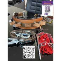 เข็มขัดนิรภัยปีนเสา UNI-9120 D-Size 20” (ใช้กับ สายกันตก UNI-9103)