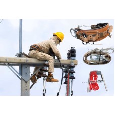 แถบคล้องเสา หรือ สายกันตก UNI-9103 (Safety Strap UNI-9103) (ใช้กับ เข็มขัดปีนเสานิรภัย UNI-9120)