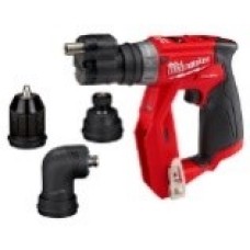 Milwaukee M12 FDDXKIT-0X สว่านไขควงไร้สาย 12 โวลต์ พร้อมชุดหัวงานติดตั้ง (เครื่องเปล่า)