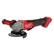 Milwaukee M18 FSAGV100XPDB-0X0  เครื่องเจียร 4” ไร้สาย 18 โวลต์ ปรับความเร็วรอบได้ สวิทซ์ท้อง ระบบเบรค (เครื่องเปล่า)