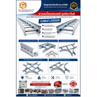 Cable Ladder รางเคเบิ้ลแลดเดอร์ ชุบกัลวาไนซ์