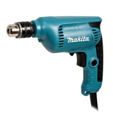 MAKITA สว่านไฟฟ้า ขนาด 3/8 นิ้ว กำลังไฟ 450 วัตต์ รุ่น 6412 ความเร็วรอบตัวเปล่าสูงสุด 0-3,400 รอบ/นาที มีฉนวนสองชั้น ปรับซ้ายขวาได้ หัวสว่านแบบสวมเร็ว (มากีต้า)