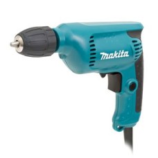 MAKITA สว่านไฟฟ้า ขนาด 3/8 นิ้ว กำลังไฟ 450 วัตต์ รุ่น 6413 ความเร็วรอบตัวเปล่าสูงสุด 0-3,400 รอบ/นาที มีฉนวนสองชั้น ปรับซ้ายขวาได้ หัวสว่านแบบสวมเร็ว (มากีต้า)