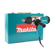 MAKITA เครื่องขันน๊อตไฟฟ้า ขนาด 3/4 นิ้ว กำลังไฟ 850 วัตต์ รุ่น 6906 ความเร็วรอบตัวเปล่า 1,700 รอบ/นาที มีฉนวนสองชั้น สามารถปรับซ้ายขวาได้ (มากีต้า)