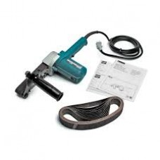 MAKITA เครื่องขัดกระดาษทรายสายพาน ขนาด 1-3/16 X 21 นิ้ว กำลังไฟ 550 วัตต์ รุ่น 9031 สายพานปรับความเร็วได้ ฉนวนสองชั้น มีระบบกำจัดฝุ่น (มากีต้า)
