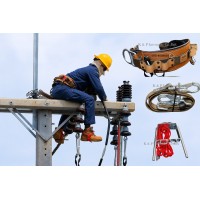 แถบคล้องเสา หรือ สายกันตก UNI-9103 (Safety Strap UNI-9103) (ใช้กับ เข็มขัดปีนเสานิรภัย UNI-9120)