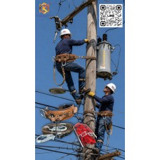 เข็มขัดนิรภัยปีนเสา UNI-9120 D-Size 20” (ใช้กับ สายกันตก UNI-9103)